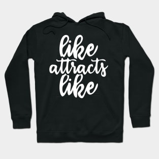 like attracts like - law of attraction Hoodie